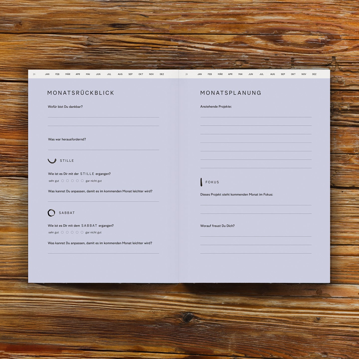 Vorbestellung - Jahresrhythmus | Dein Kalender für Ruhe, Fokus und Begegnung mit Gott