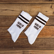 Socken | GOD IS HERE | schwarz - Gebetshaus Shop