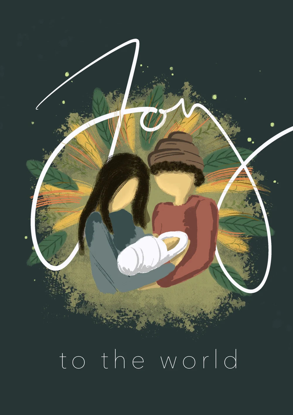 Postkarte | Joy to the world