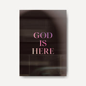 Postkarte | GOD IS HERE