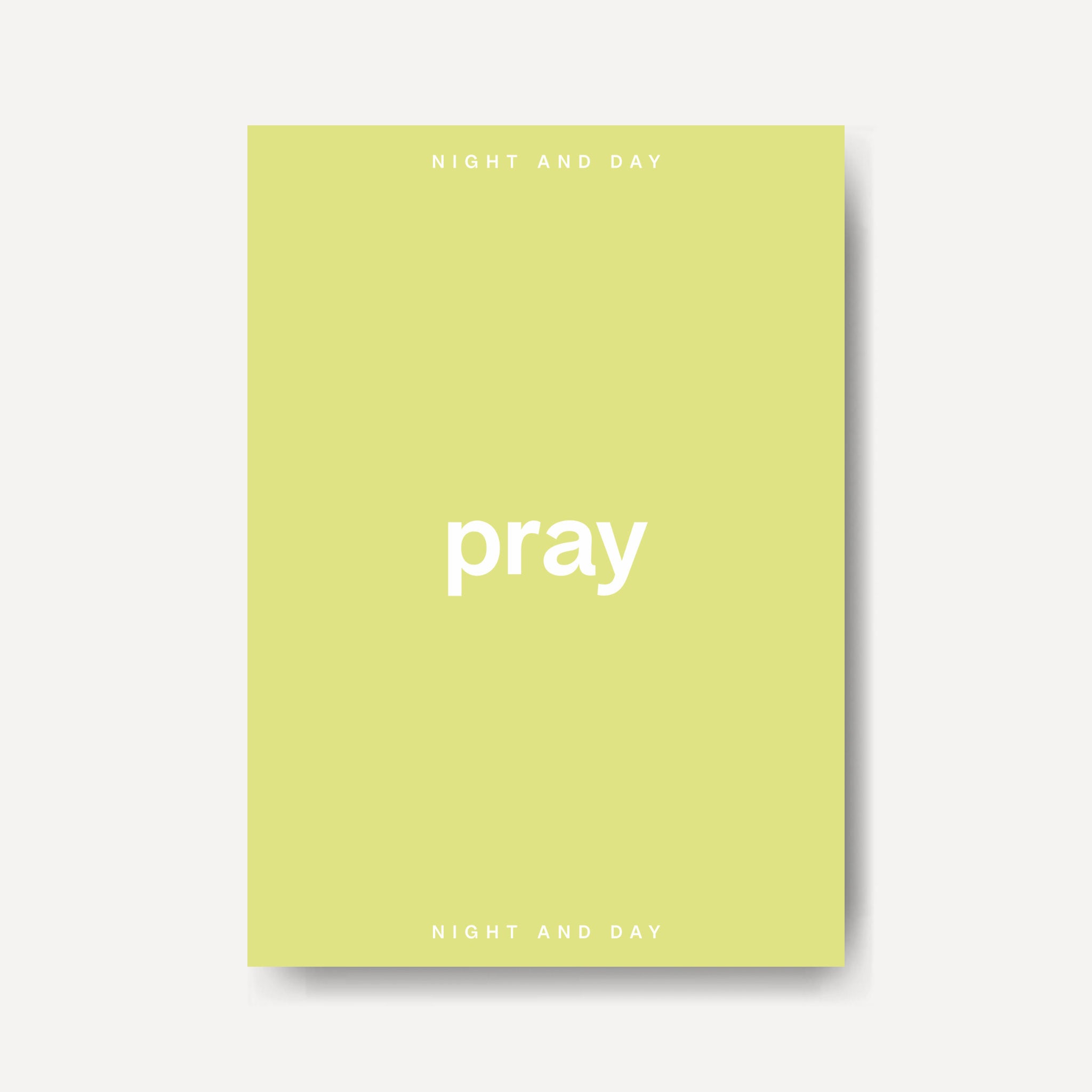Postkarte | pray