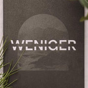WENIGER | Das Buch - Gebetshaus Augsburg | Shop