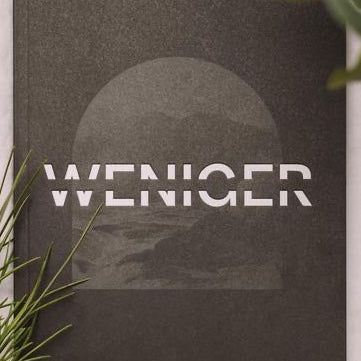 WENIGER | Das Buch - Gebetshaus Augsburg | Shop