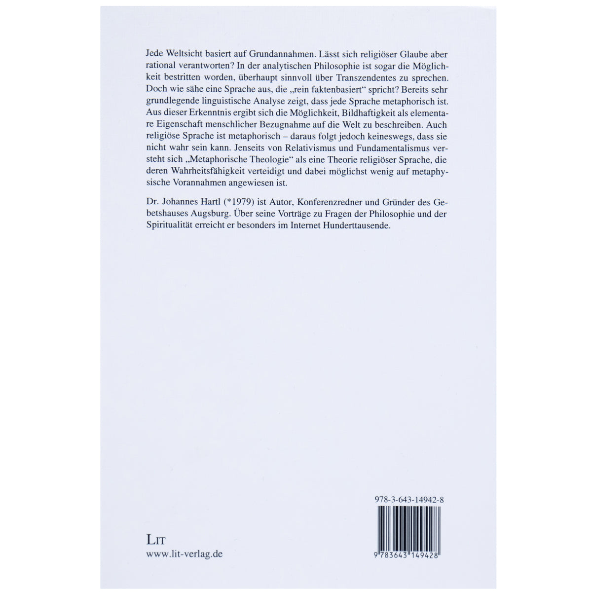 Metaphorische Theologie - Gebetshaus Augsburg | Shop