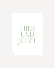 Poster 2 in1 | hier&jetzt - gespräch mit gott - Gebetshaus Augsburg | Shop