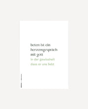 Poster 2 in1 | hier&jetzt - gespräch mit gott - Gebetshaus Augsburg | Shop