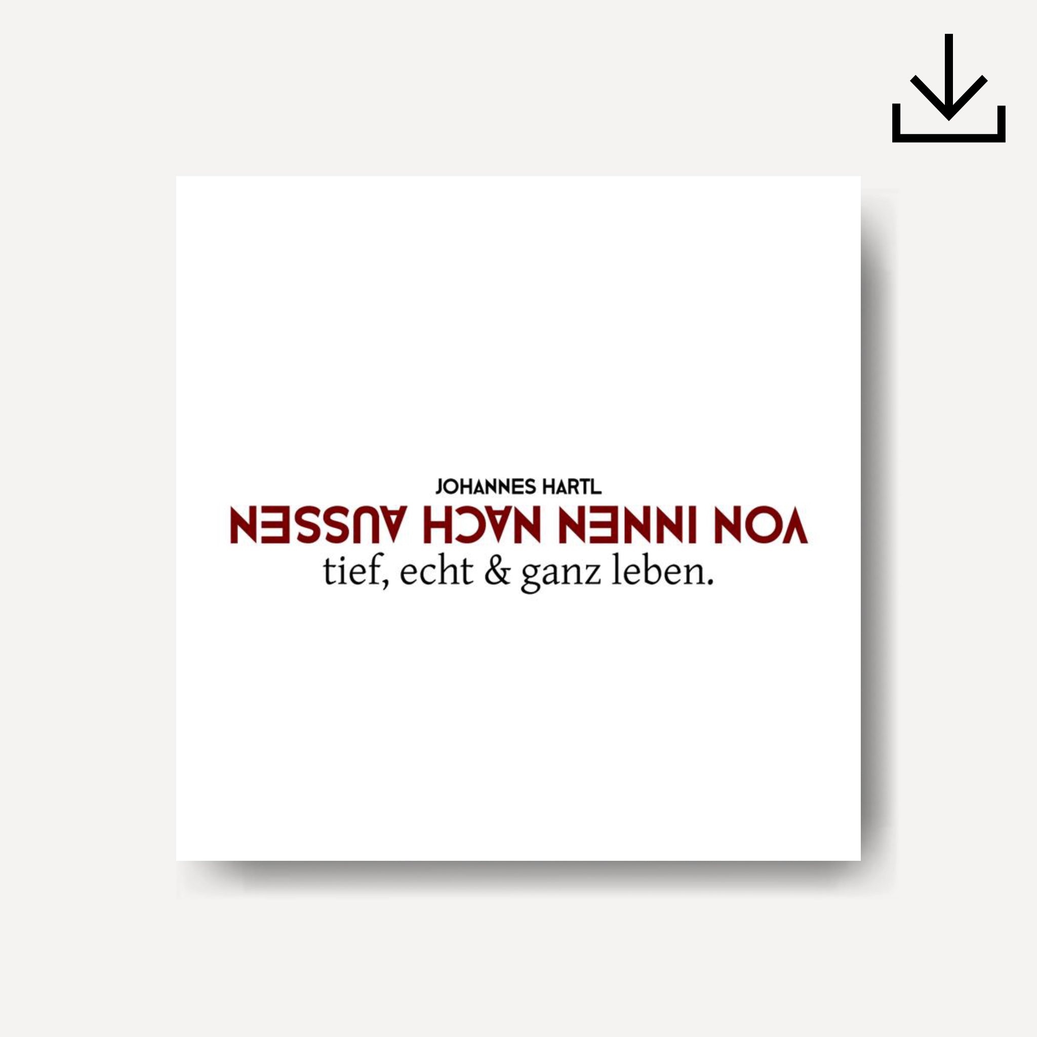 Von Innen nach Außen | Download - Gebetshaus Shop