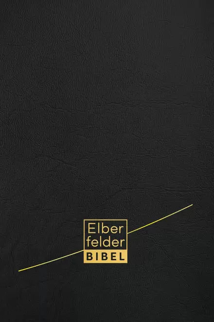 Elberfelder Bibel - Standardausgabe, Kunstleder schwarz