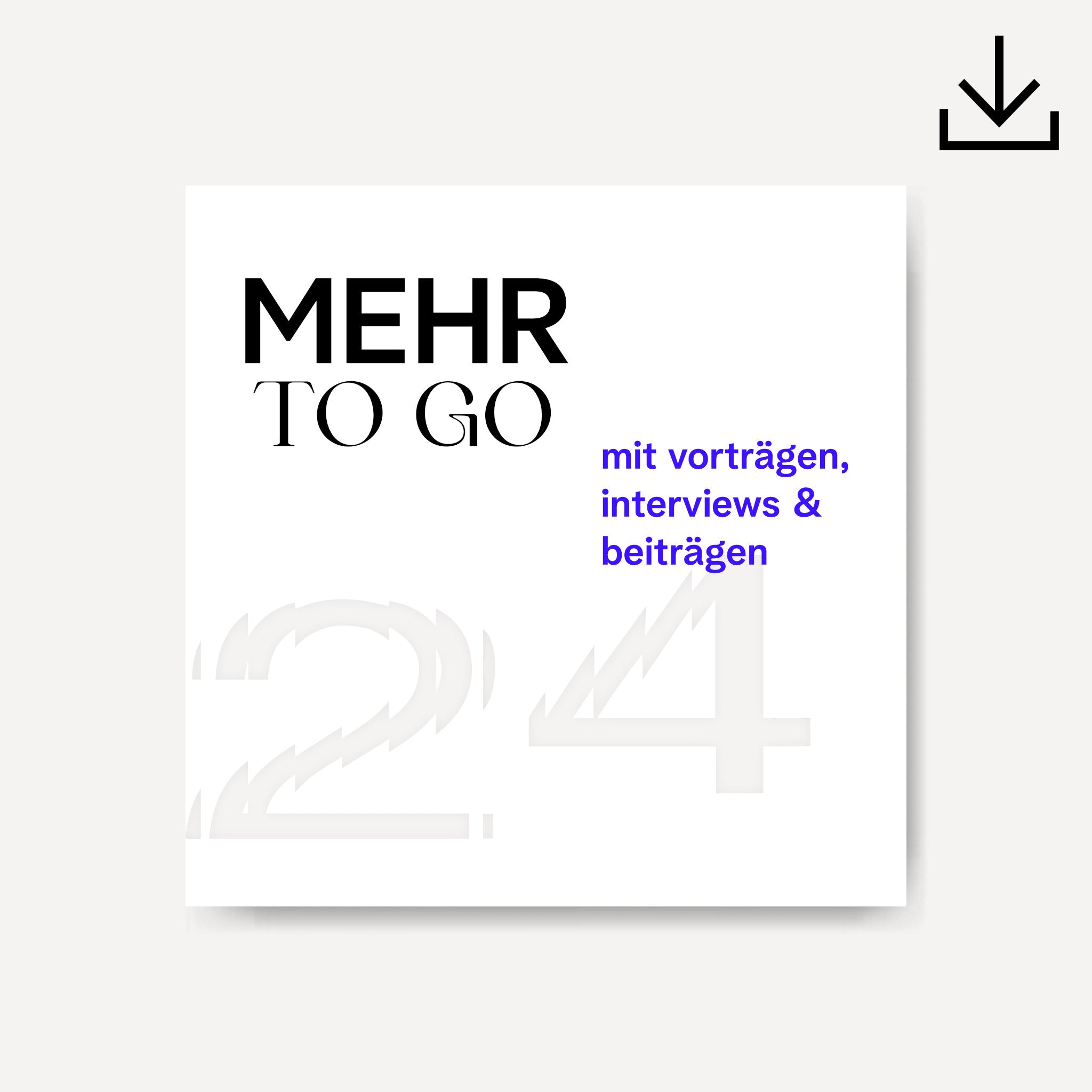 MEHR24 | alle Vorträge | Download