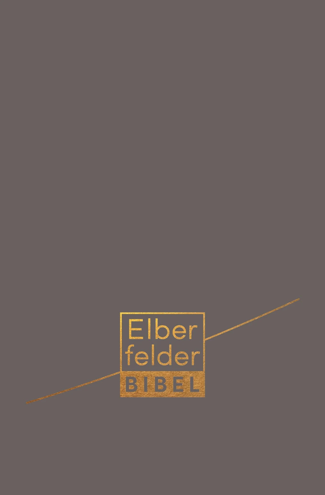 Elberfelder Bibel - Taschenausgabe (Leder grau)