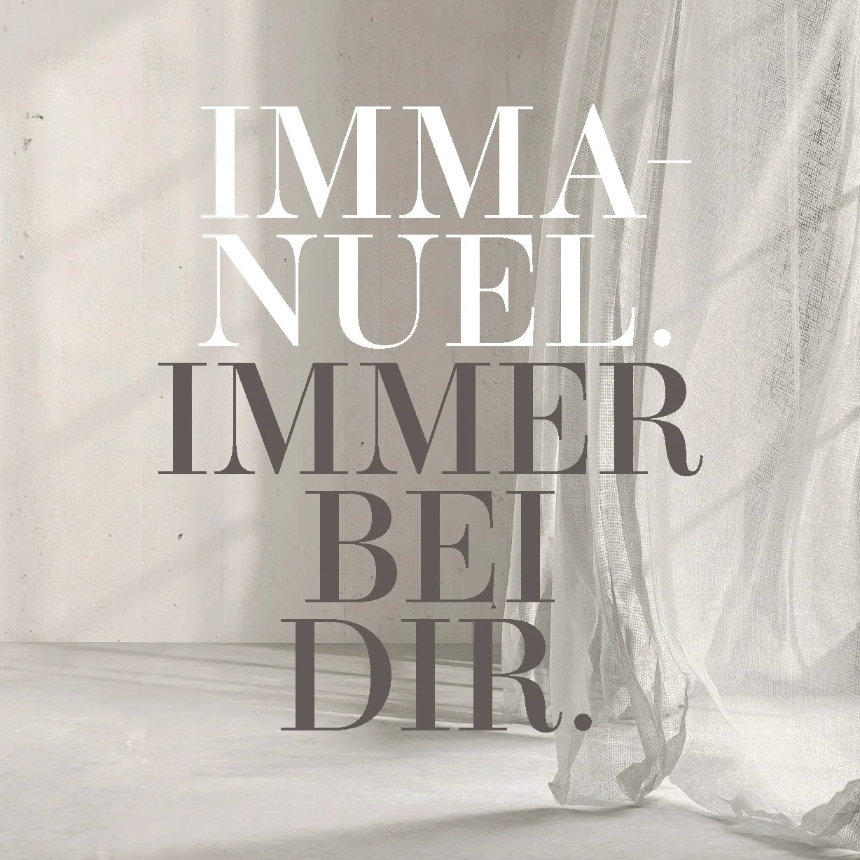 Immanuel: Immer bei dir - Gebetshaus Shop
