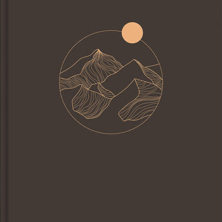 Neue Standardausgabe der NeÜ Bibel von Karl-Heinz Vanheiden mit Bergmotiv, Buchcover in natürlicher Darstellung.