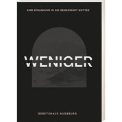 WENIGER | Das Buch - Gebetshaus Augsburg | Shop